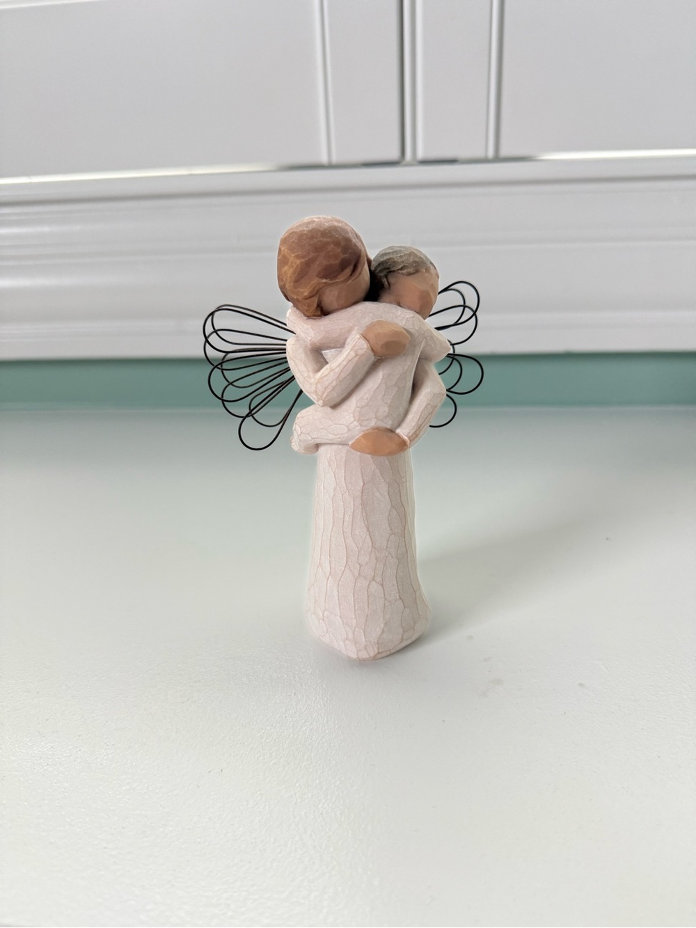 Willow Tree angel’s Embrace Figurine - Blush and Natural
